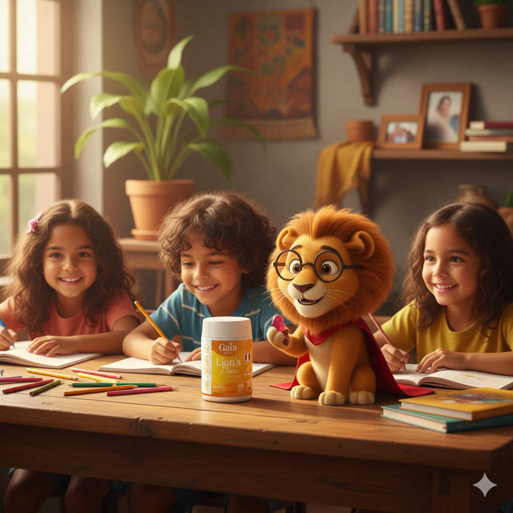 Melena de León - Gomitas para Memoria y Concentración